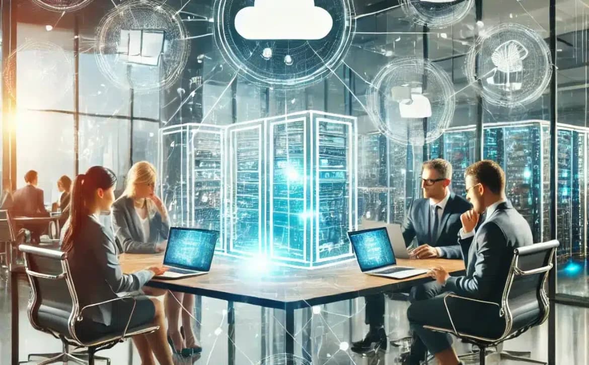 Connected IT systems supporting business operations